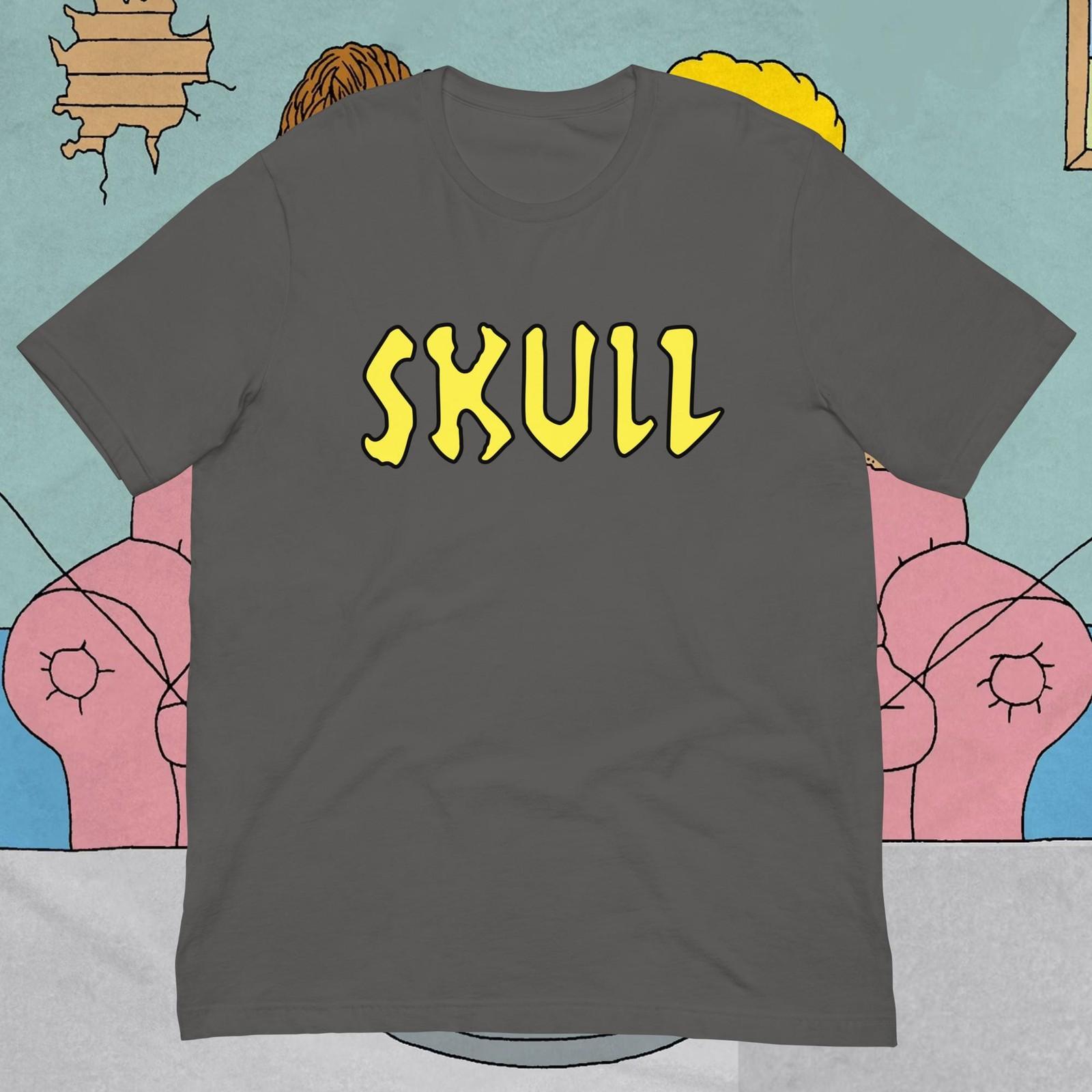 Beavis And Butt-Head Skull Shirt M