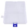 Portable Clear Plastic Container for Jewelry Beads and Gadgets Easy To Use