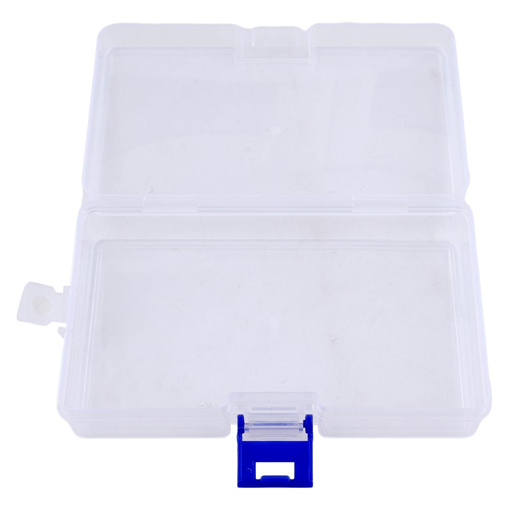 Portable Clear Plastic Container for Jewelry Beads and Gadgets Easy To Use