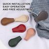 5pcs /set Magnetic Clip Sleeve Magnetic Buckle PU Leather Magnetic Bookmark Double-sided Magnet Clip for Diaries And Books