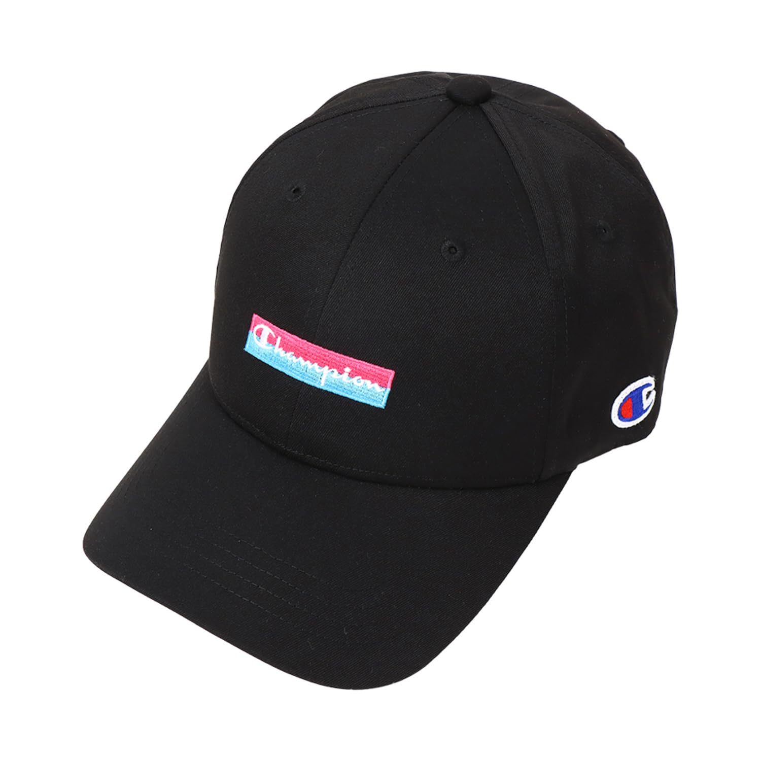 

Champion Adjustable Graphic Logo Accessories Black Hat, Sweat-Absorbent, Quick-Drying, Strap, Print, Women s Cap, Golf, CW-ZG701C,