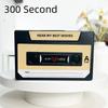 60/300 Second Tape Recording Voice Card Voice Confession Card  Party Invitation