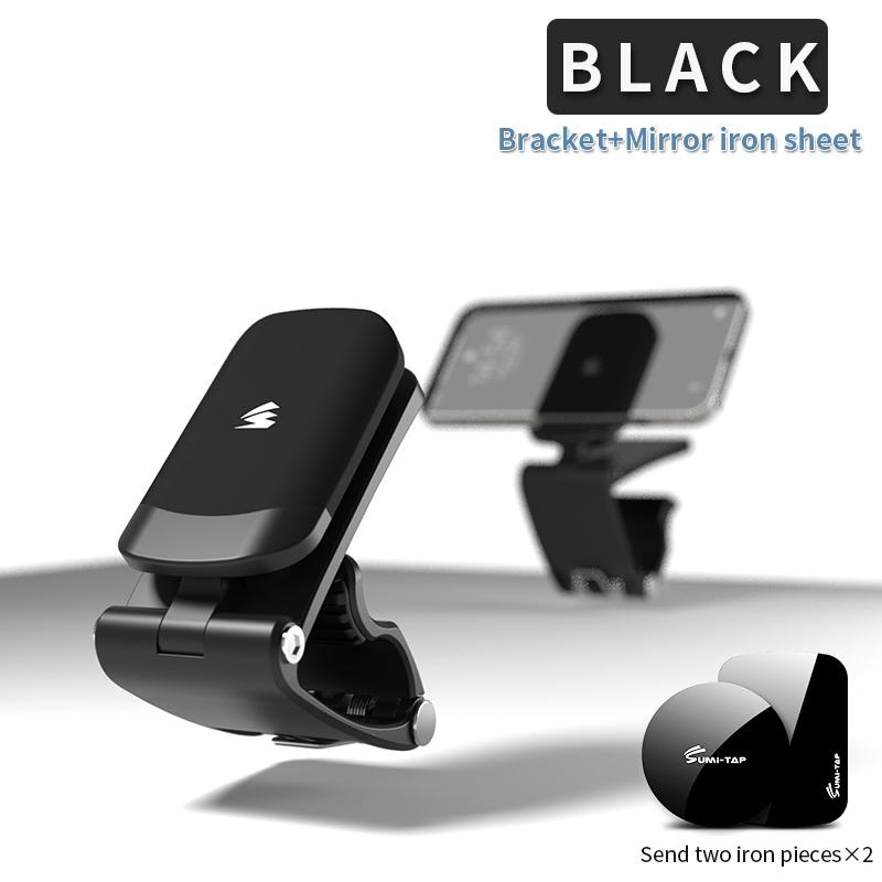 Car Magnetic Phone Holder Dashboard Rearview Mirror Mount HUD GPS Navigation Bracket Rotatable Auto Interior Decor Accessories