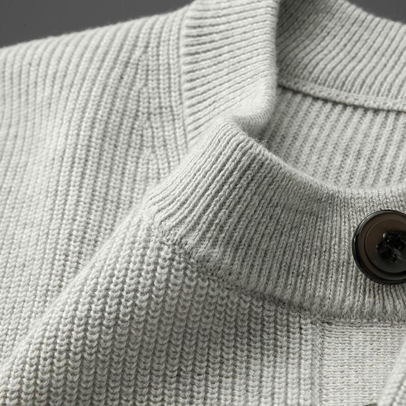 DIBINZE Men's Plus Size Cashmere Blend Pullover Sweater