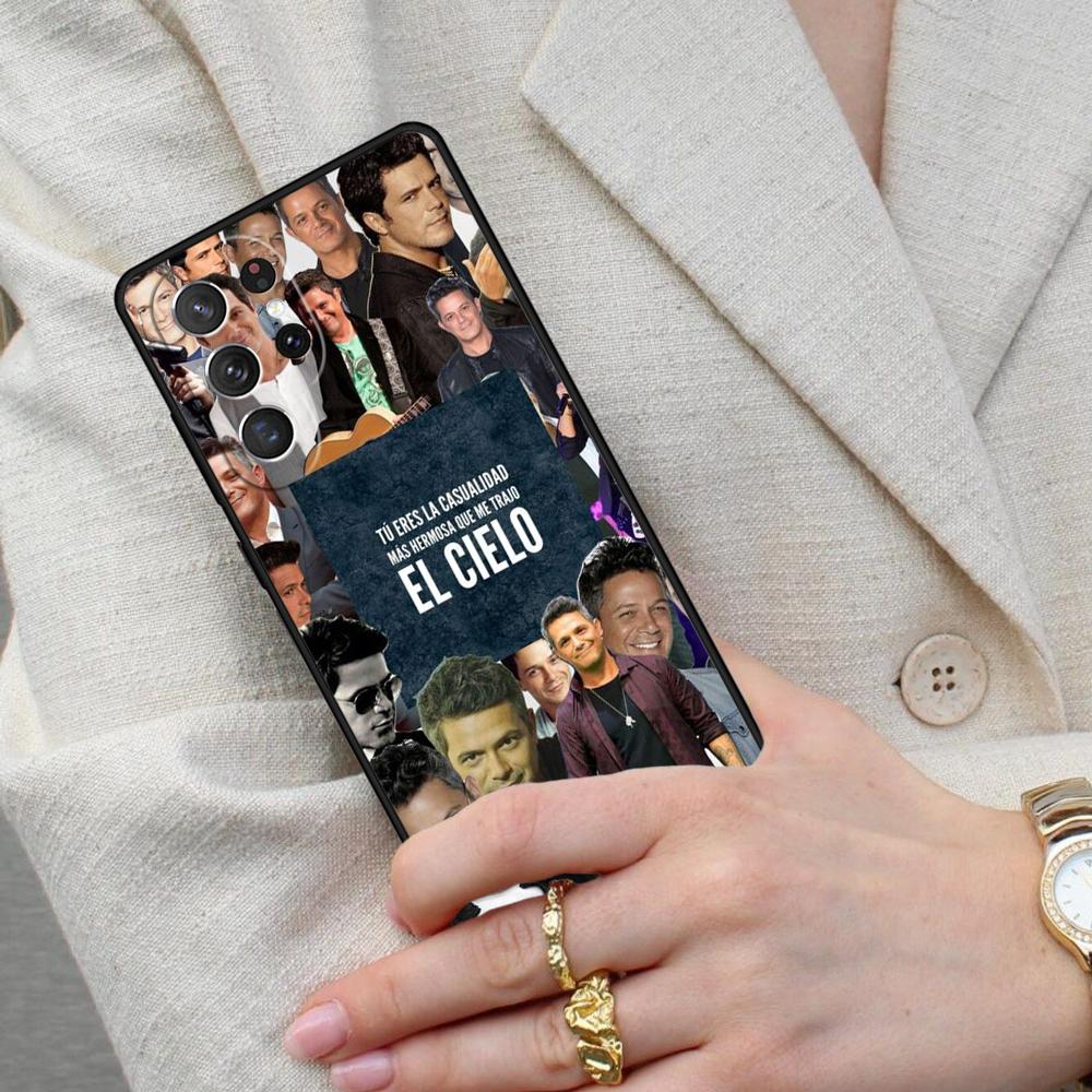 Alejandro Sanz Cell Phone Case for Samsung Galaxy S26 Ultra S25 S24 S23 S22 S21 S20 Note10 Cover