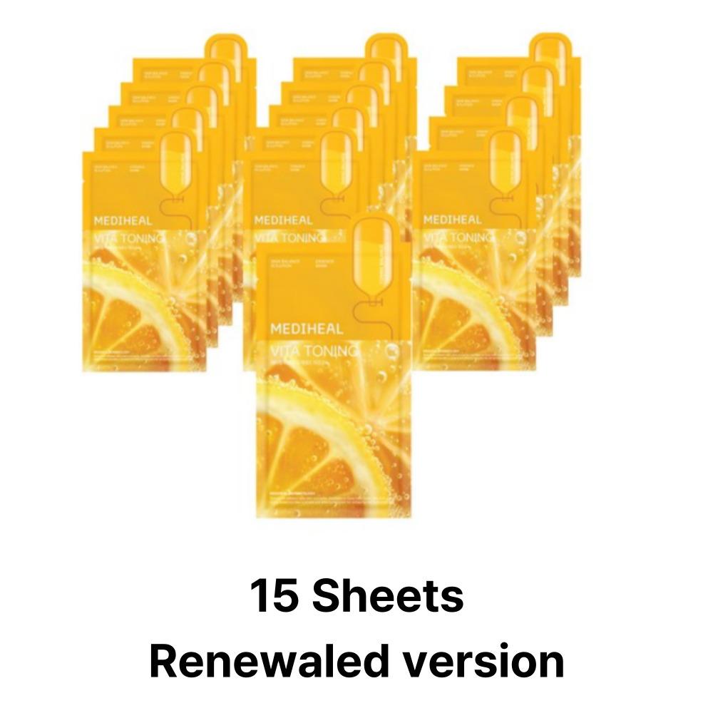 

Тканевая маска Daily Solution, 5 видов (20 мл х 15 листов) VITA Toning 15s