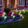 Solar Lights Garden Patio Decorative Lights Lawn Lights Garden Dandelion Small Night Light Landscape Ground Insert Color Light