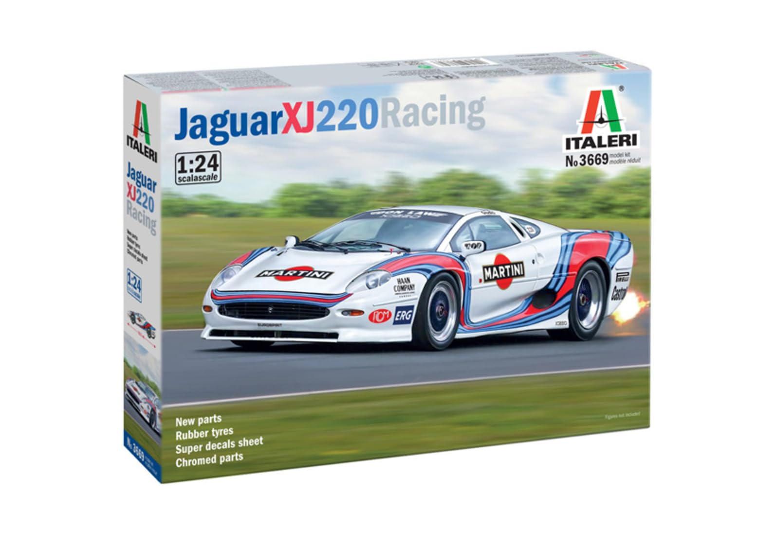 

Пластиковая модель Italeri Jaguar XJ220 Racer IT3669 1/24 (Машина)