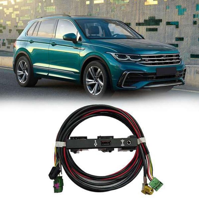 Plugs and Play USB Port Adapter USB Jacks Socket 5TA863324B 5Q0035724 For Select Model Electrical System