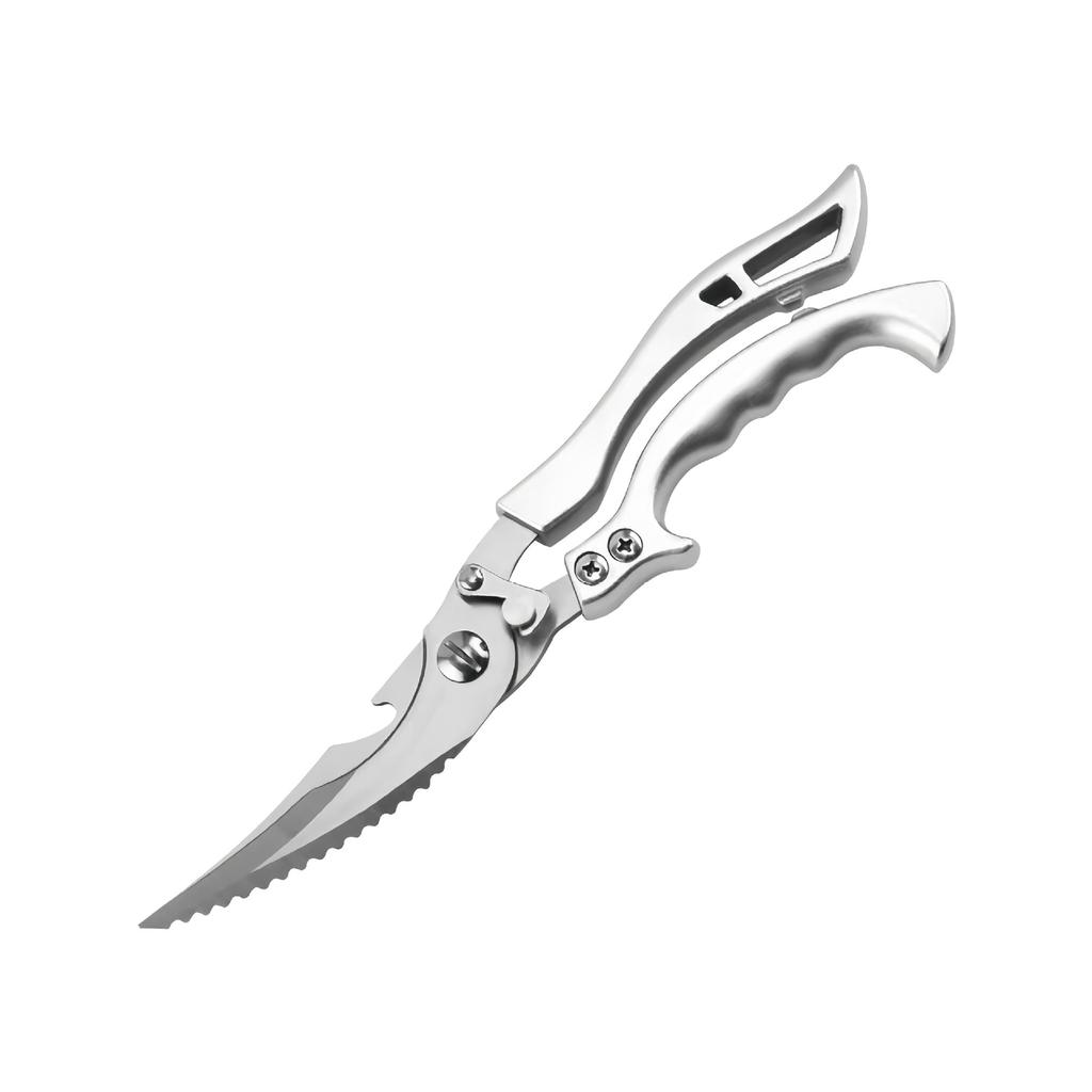 1PC Bone Scissors Kitchen Scissors Strong Chicken Bone Scissors Stainless Steel Meat Scissors Chicken Fish Bone Kitchen Scissors