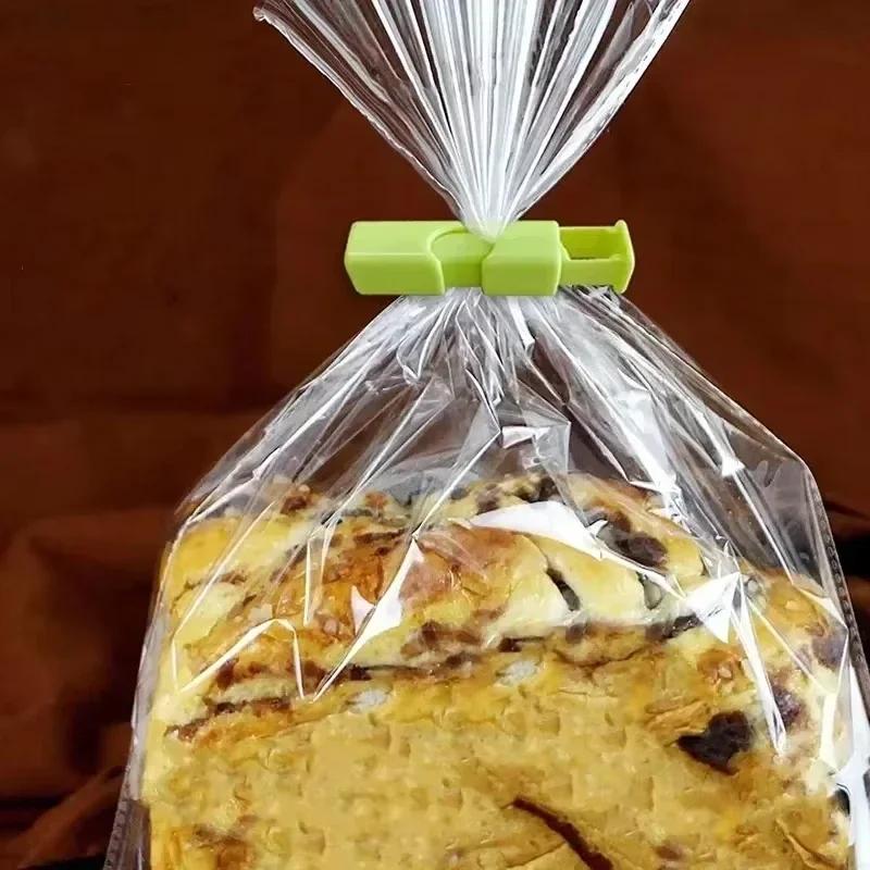 Food Bag Clips - Airtight Sealing for Snacks, Chips &  Dry  Goods, Lock Freshness  &  Prevent  Moisture  (Multi-Color)