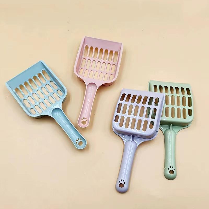 New Fashionable Simple Grid Cat Litter Shovel Large-sized Fine-hole Shovel Cat Litter Artifact Cat Hygiene Cleaning Tool