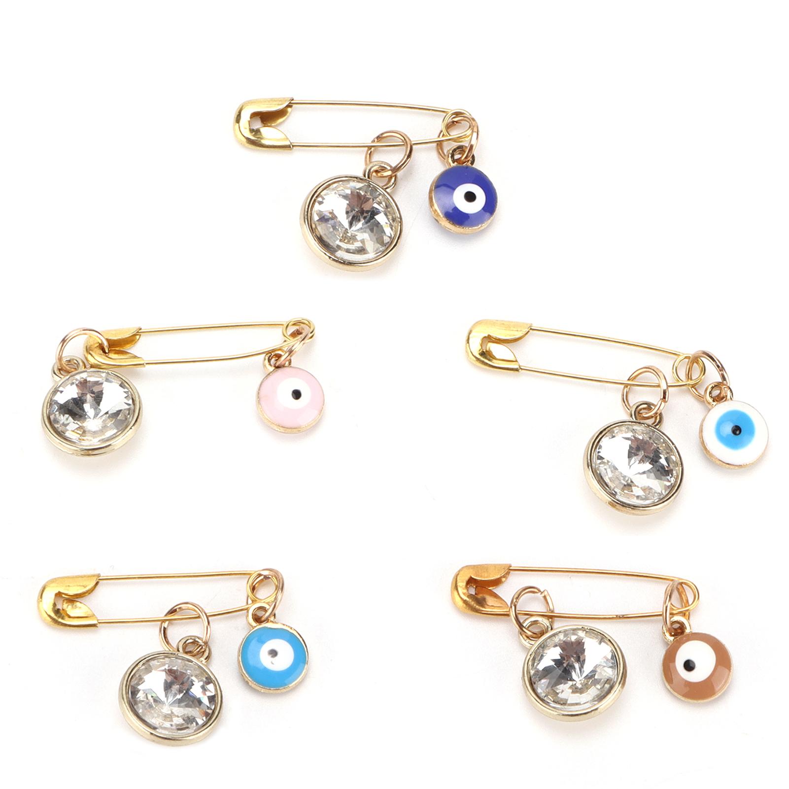 

Брошь Турецкие голубые глаза Персонализированная булавка ручной работы для украшения одежды, головных уборов, сумок