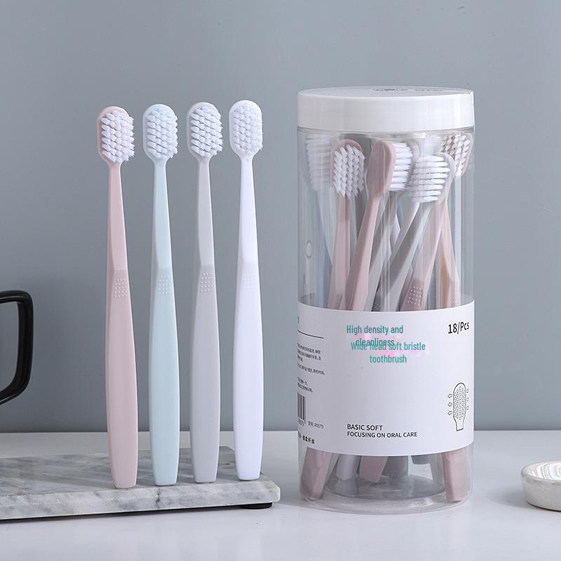 Orc Adult Soft Bristle Toothbrush Super Value Double Bristle Barrel