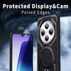 Case For Redmi 14C 360° Rotate Ring Stand Car Magnetic Shockproof Cover For Redmi Note 14 Pro Plus 4G 5G Protective Bracket Case