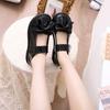 JK Single Shoes Women's Spring and Autumn New Lolita Big Head Mary Jane Shoes Bow Japanese Small Leather Shoes Student Sister