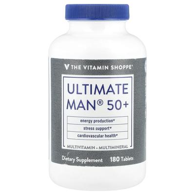 Ultimate Man® 50+, Multivitamin & Multimineral, 180 Tabletten