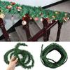 Flexible Artificial Pine Garland Customizable Creative Garland Roping Artificial Pine Leaf Christmas Greenery Holiday DIY