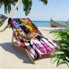 JoJo's Bizarre Adventure: Epic Characters Beach Towel Outdoor Camping Beach Towel for Vacation Photos Quick-drying Swim Towel Absorbent Bath Towel