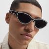 High Quality Fashion Cat Eye Sunglasses Women Men Exquisite Luxury Sun Glasses Beach Travel Shopping Glasses
