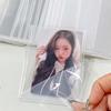 Hard Card Holder for Kpop Idol Photo Cards Protective Sports Collectible Trading PVC Card Sleeves Display Case Transparent 20Pcs