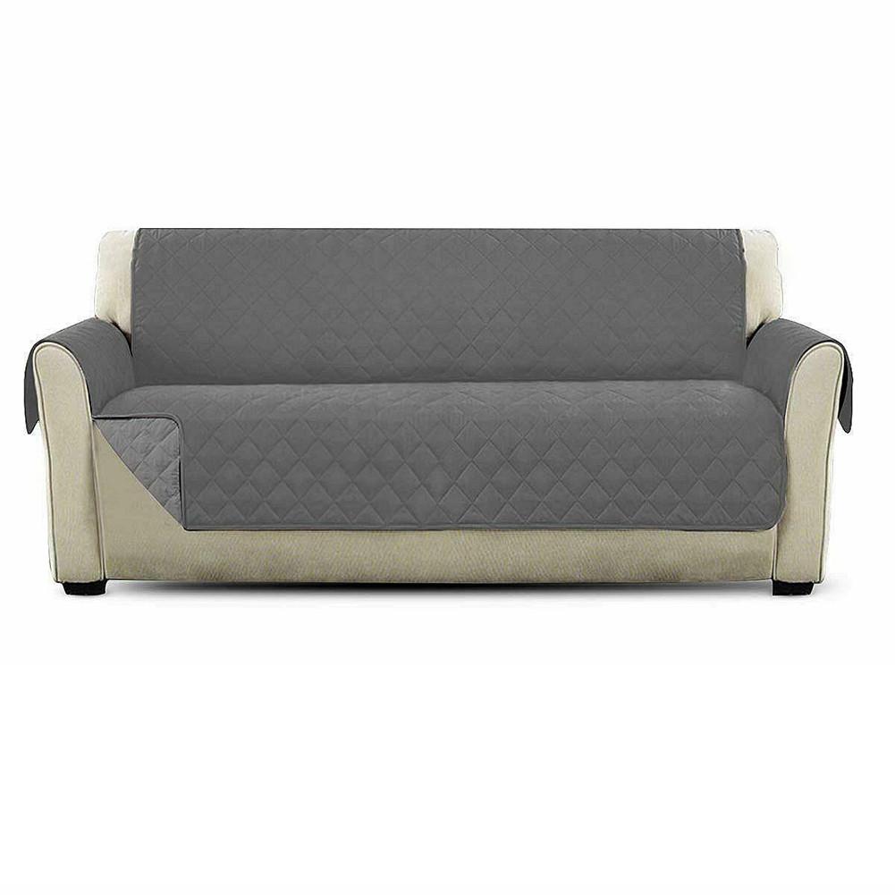 1/2/3 Seater Sofa Couch Cover Non Slip Cover Pet Dog Kids Mat Furniture Protector Slipcovers Reversible Washable Sofa Protector