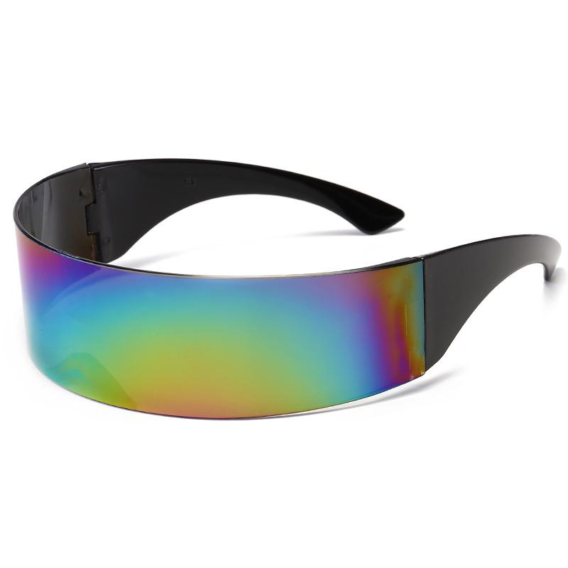 Cyberpunk Party Tech Sunglasses: Masquerade Future Soldier Style
