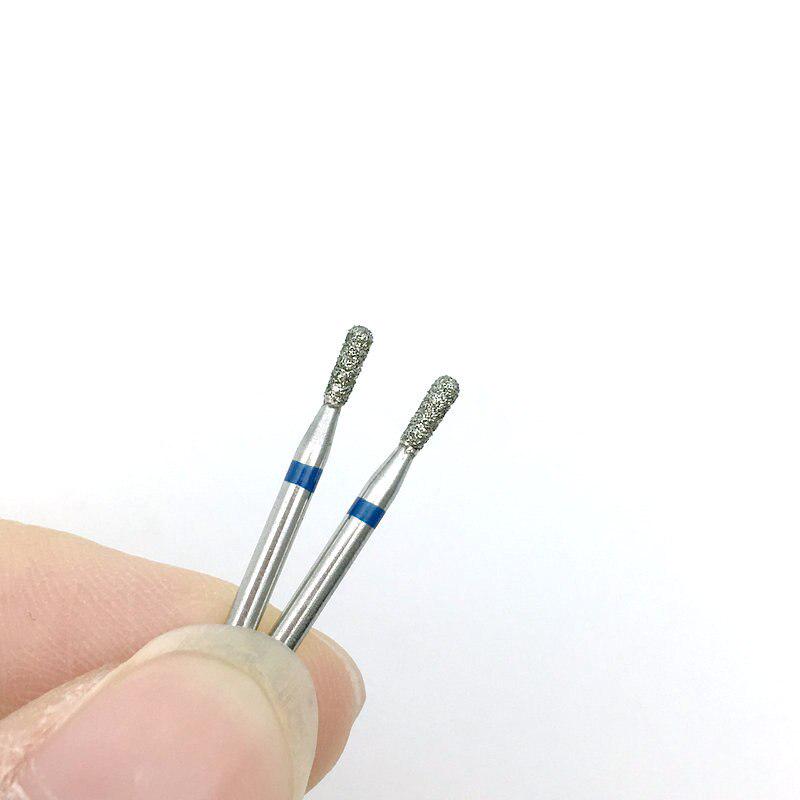 EX-31 10pcs/box Dental High Speed Diamond Burs Dentist Medium Diamond Dentist Polishing Tools