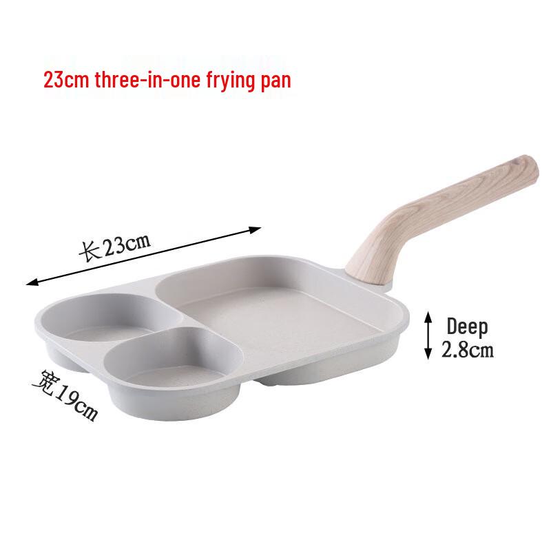 WuTuo 3-in-1 Breakfast Frying Pan