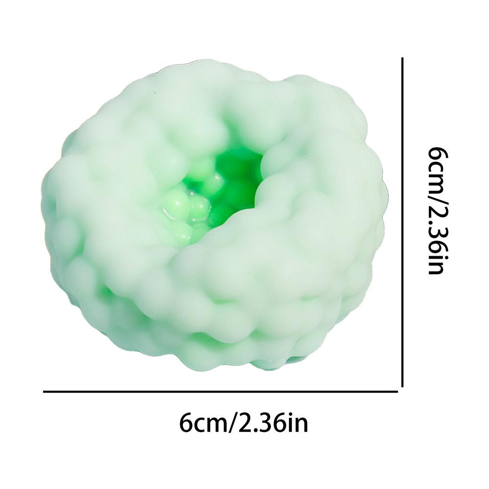 

Soft Fluffy Stress-relieving Balls Squeeze Ball Crunchy Sensory Squeeze Fidget Toy Shapeable Vacuum Squishiess Sand Ball Toy