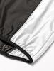 Umbro Soccer Windproof and Size 120 Windbreaker, Jacket, Water-Repellent, All-Season, Junior/Kids', Black/Silver (Amazon Exclusive),