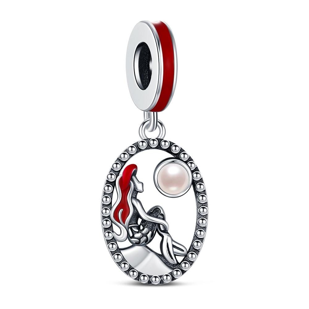 Copper Cute Car Bead Robot Charm Pink Pendant Fit Original Bracelet For Women Diy Fashion Jewelry Love Gift Elegant