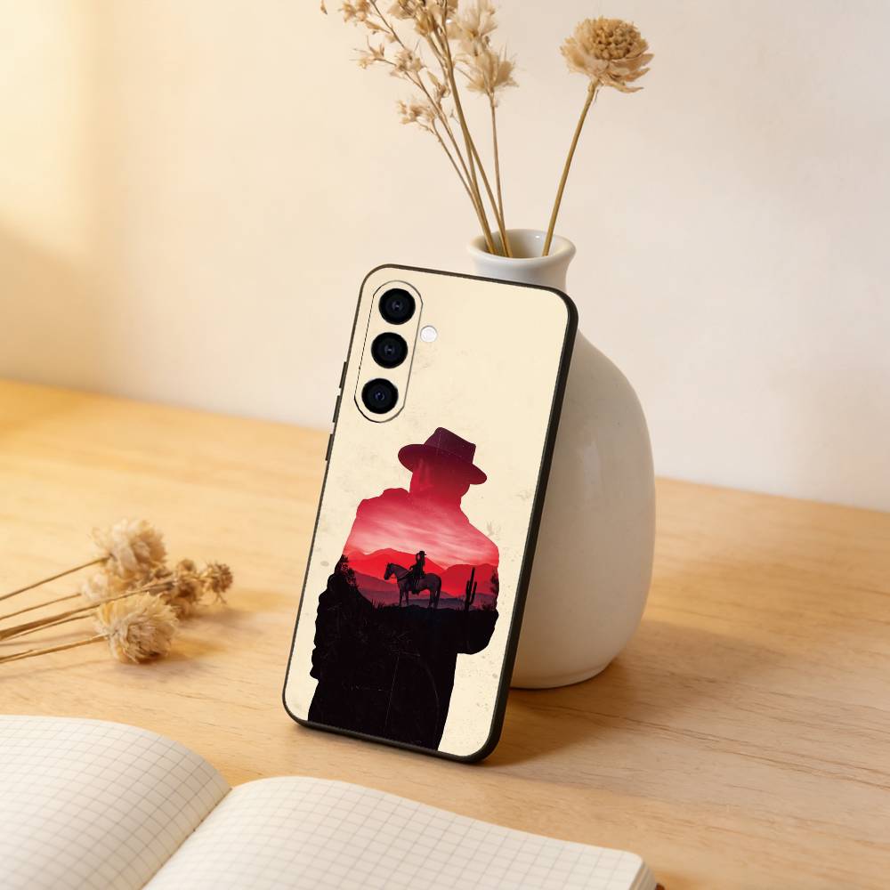R-Red D-Dead R-Redemption 2 Phone Case Black Silicone Soft For Samsung Galaxy A73,A72,A71,A70,A53,A52,A51