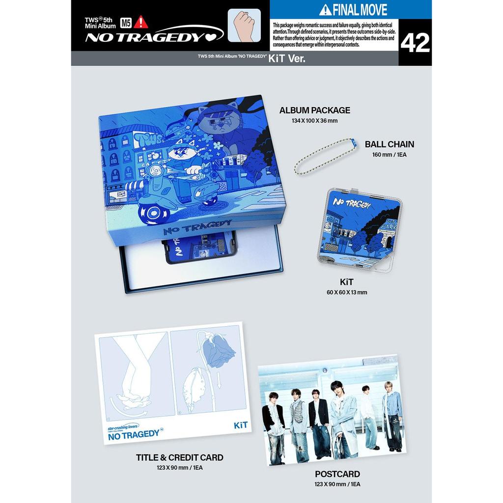 [pre-order] TWS 5th Mini Album - NO TRAGEDY (KiT Ver.)