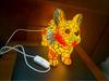 Iridescent Dog USB Night Light - Atmospheric Desktop Ornament