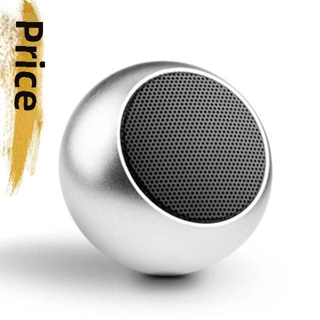 Metal Card-Insertable Bluetooth Mini Speaker with Subwoofer