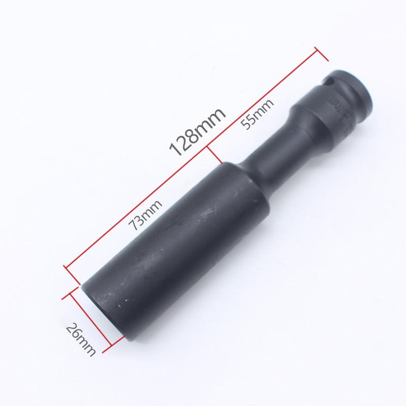 1/2 Drive Socket Wrench Hex Socket Head 8-19mm Socket Head Tire Removal Tools Adapter Spanner Converter