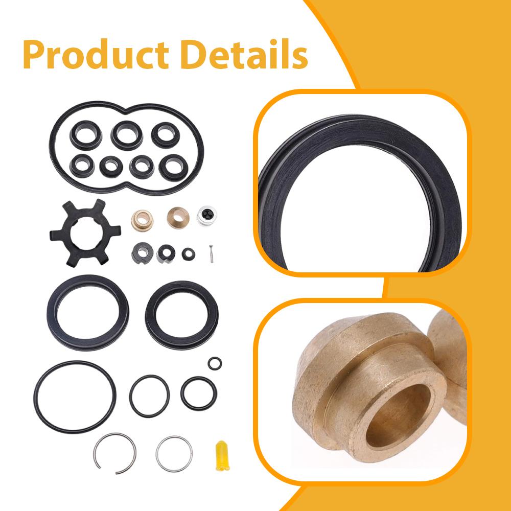 1 Set Car Hydraulic Booster Repair Kit Complete Seal Set Fit for Bendix Chevy Ford Dodge GM Chrysler 2771004 For Car