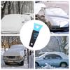 Snow Shovel For Car Ergonomic Small Multifunctional Auto Supplies Car Windshield Scraper For Truck SUV Vehicle Roof Urgency