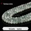 Jinde Jewelry Dark Green Burmese Jade Round Beads Bracelet DIY Accessories