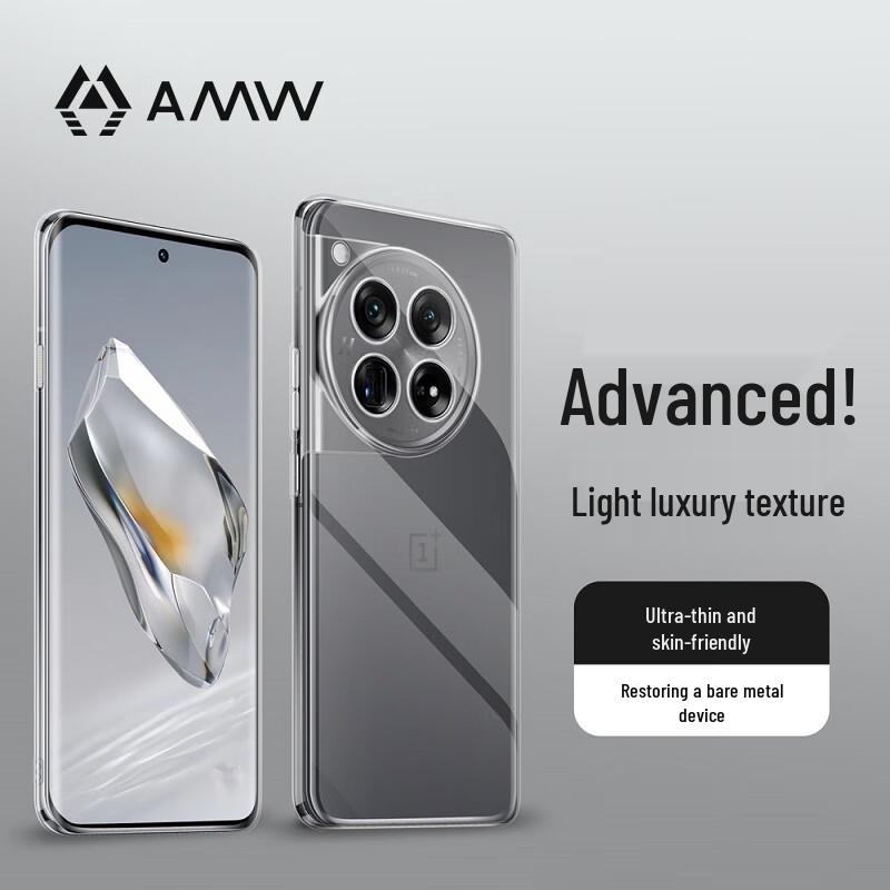 

AMW Transparent Anti-Drop TPU Phone Case