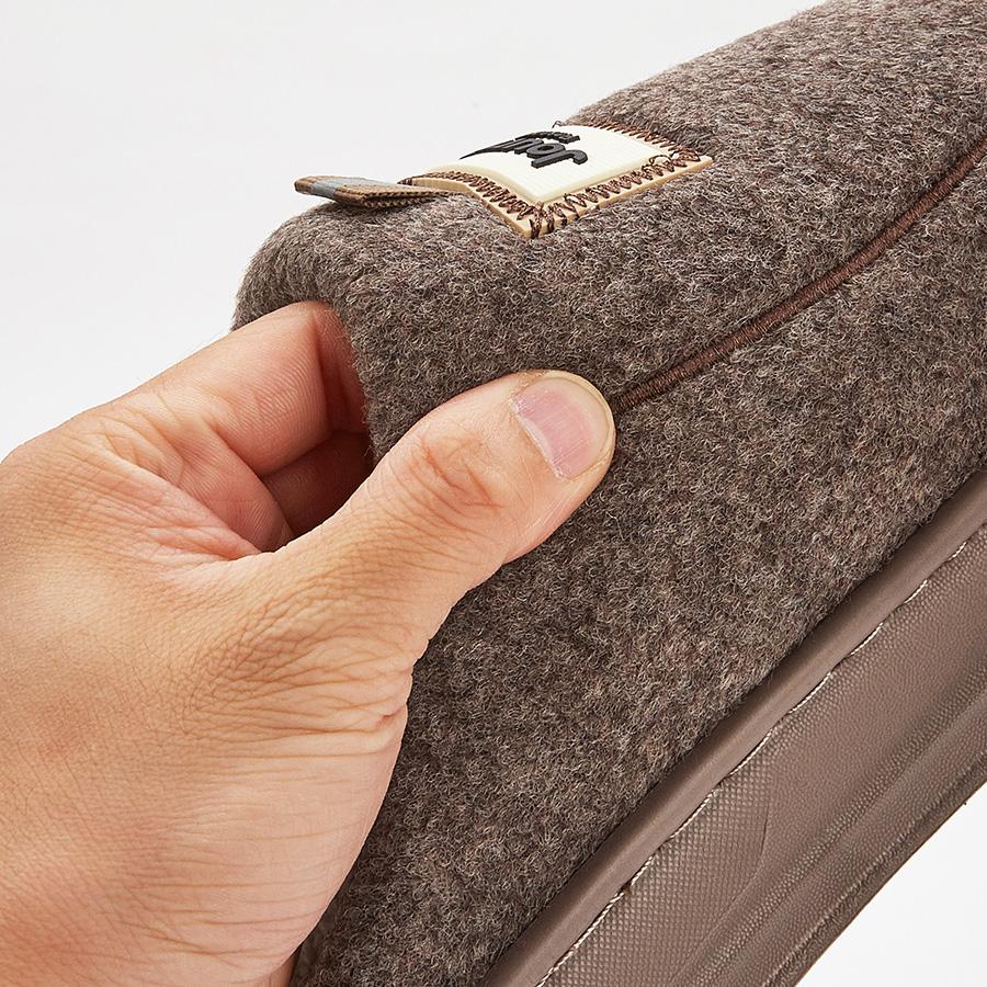 Men's Warm Plus Size Home Slippers Non-slip Couple Plush Cotton Slippers, Memory Foam Soft Sole Indoor and Outdoor Dual-use Home Shoes