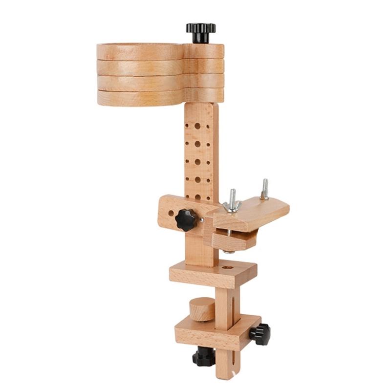 

Adjustable Embroidery Hoop Crosses Stitching Stand Embroidery Hoop Holder Embroidery Frame Stand for Craft Enthusiasts 1