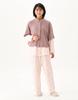 Wacoal Shoulder Puffy Jacquard Front DNL118 Sizes [Easy Partner] Loungewear, Strap, Material, All-Season Wear, Opening, PI, M-L
