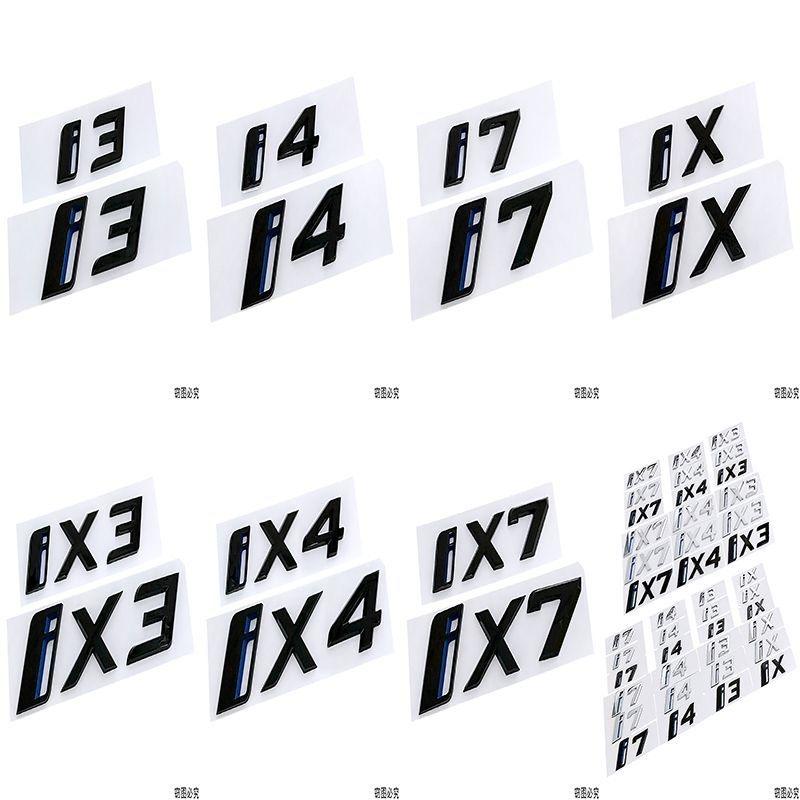3D ABS Letters Car Rear Trunk Emblem Tailgate Decals
