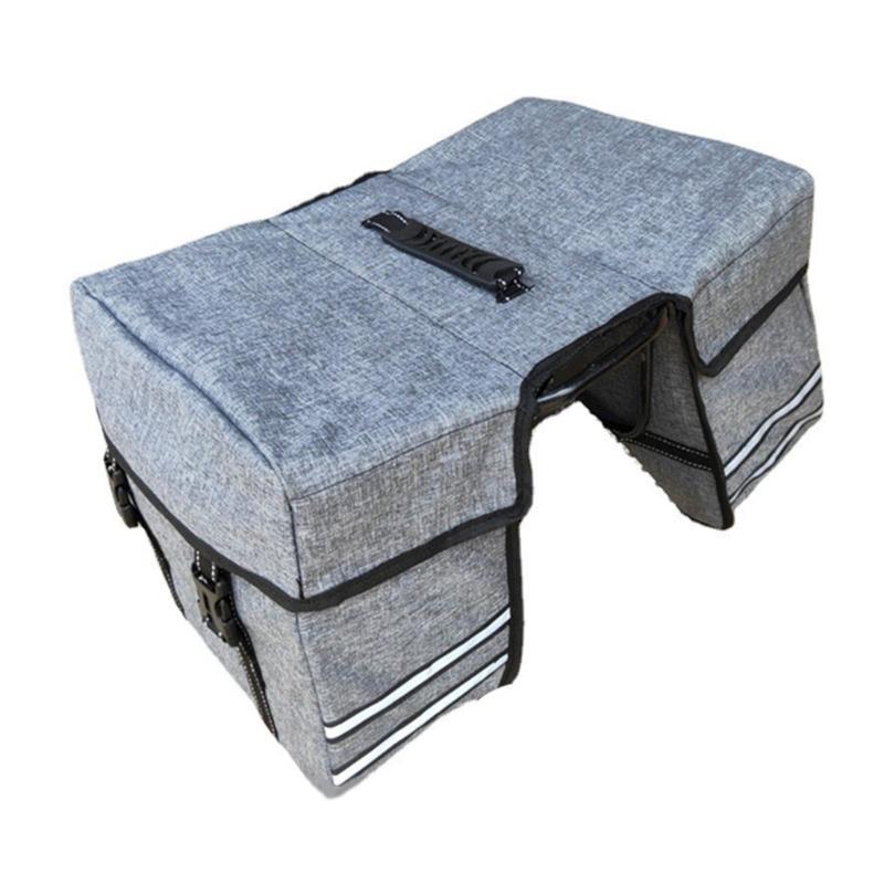 

Portable Bike Saddle Bag 25L Big Capacity Bike Rear Seat Bag Bike Storage Bag with Carrying Handle for Outdoor Cycling