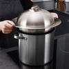 Rust-proof Flying Disc Steamer 304 Stainless Steel Steaming Rack Dumpling Steaming Plate  Fish
