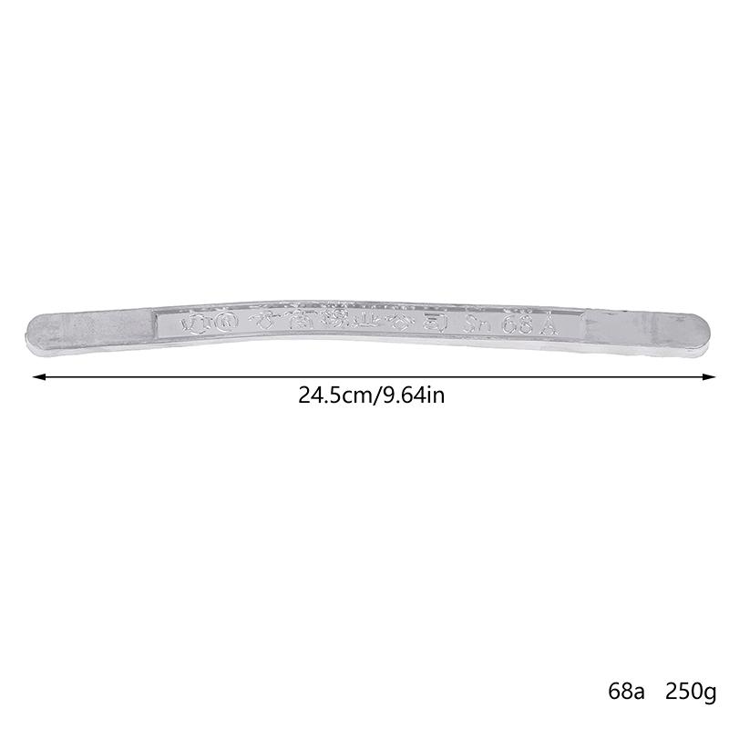 250G/500G High Purity Tin Solder Rod Pure Tin Bar No Lead Soldering 63/68 Low Melting Point Antioxidant Sn Welders Welding Wire