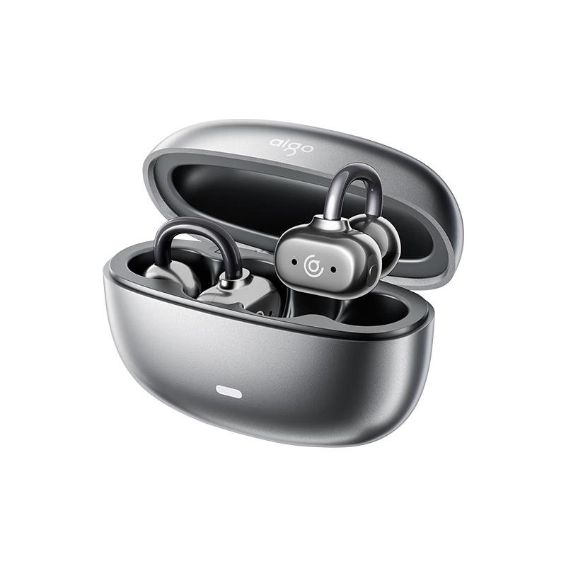 aigo Open-Ear Clip-On Bone Conduction True Wireless Bluetooth Headphones