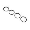   Filter Kit 4 In 1 +1 +2 +4 +10 Macro Lens Filter Optical Glass with Storage Pouch Camera Filter for Digital Camera Photo